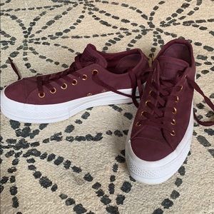 Converse platform sneakers